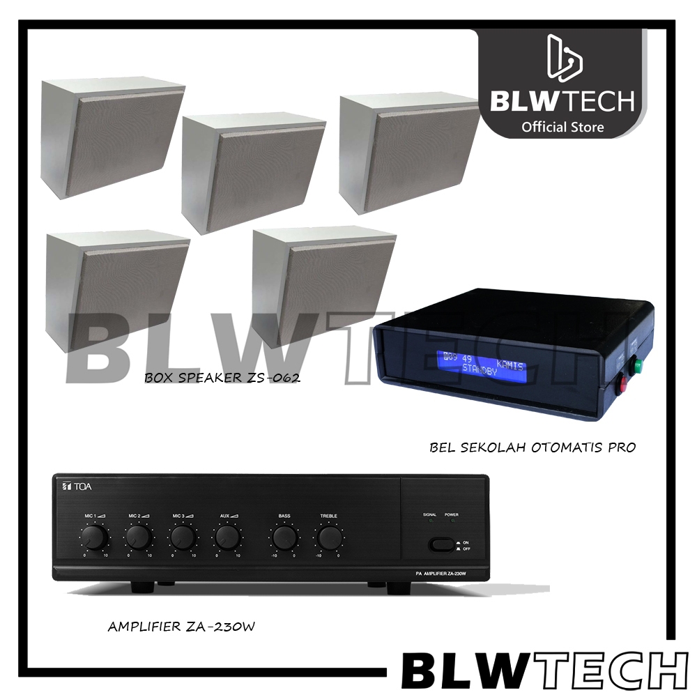 Jual Paket Lengkap Amplifier - 5 Speaker Indoor | Shopee Indonesia