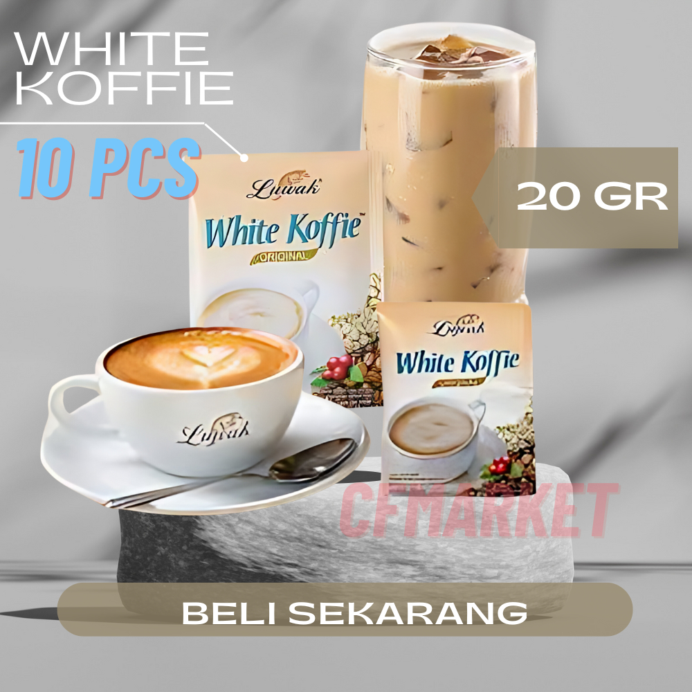 Jual Kopi Luwak White Koffie Kemasan 10x20gr (Sachet) || Kopi Susu ...