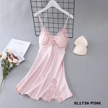 Baju Tidur Piyama Baju Tidur 1736 L XL Sleepwear Baju Wanita BLIORI Lingerie Satin