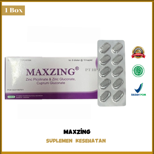 Jual Maxzing 1 box isi - 6 Blister @10kaplet | Shopee Indonesia