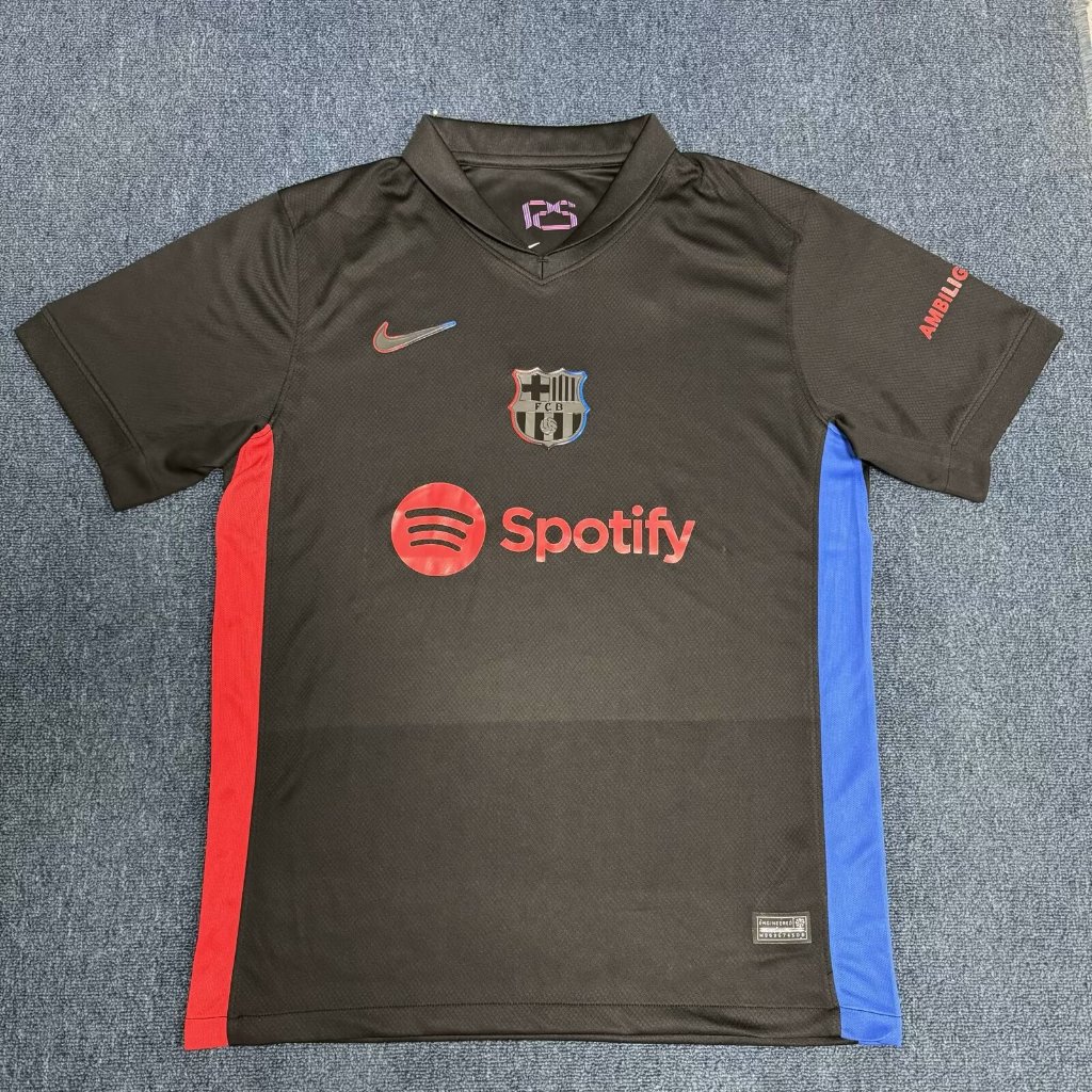 Jual JERSEY BARCELONA AWAY 2024 2025 PAKAIAN OLAHRAGA SEPAK BOLA JERSEY