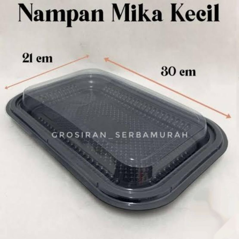 Jual Nampan Mika Plastik Kecil / Nampan Mika Mini Tray Tatakan Kue ...