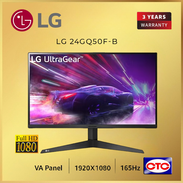 Jual Monitor LED LG UltraGear™ 24GQ50F-B Gaming - Full HD 165Hz 24 ...