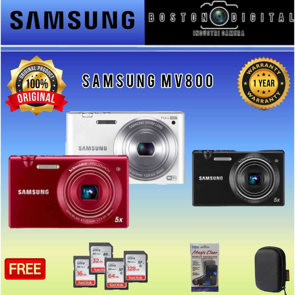 Jual CAMERA SAMSUNG MV800 / CAMERA DIGITAL SAMSUNG MV800 / MV800 BOX