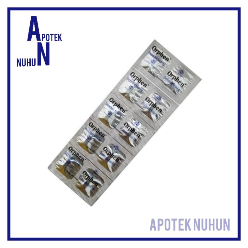 Jual Orphen Strip 10 Tablet | Shopee Indonesia