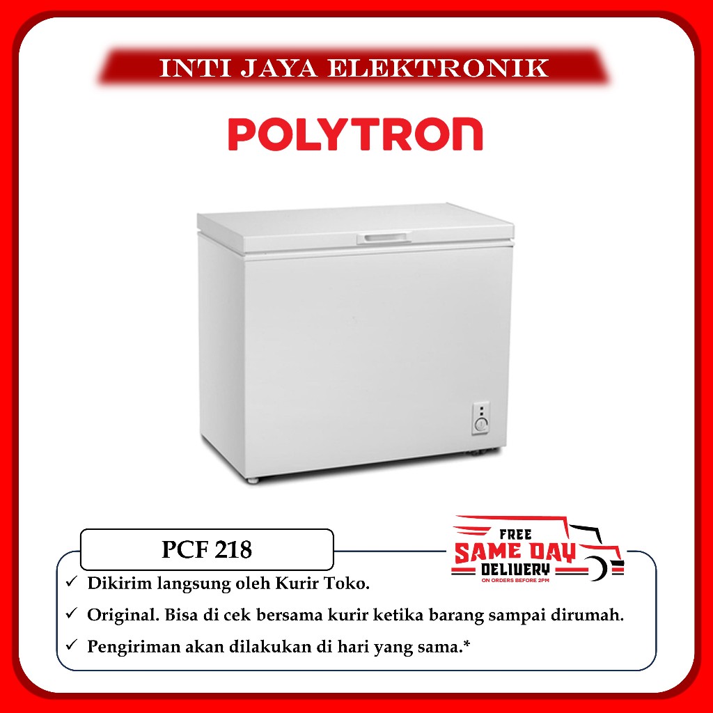 Jual FREEZER BOX POLYTRON 200 LITER PCF-218 POLYTRON PCF218 PCF 218 ...