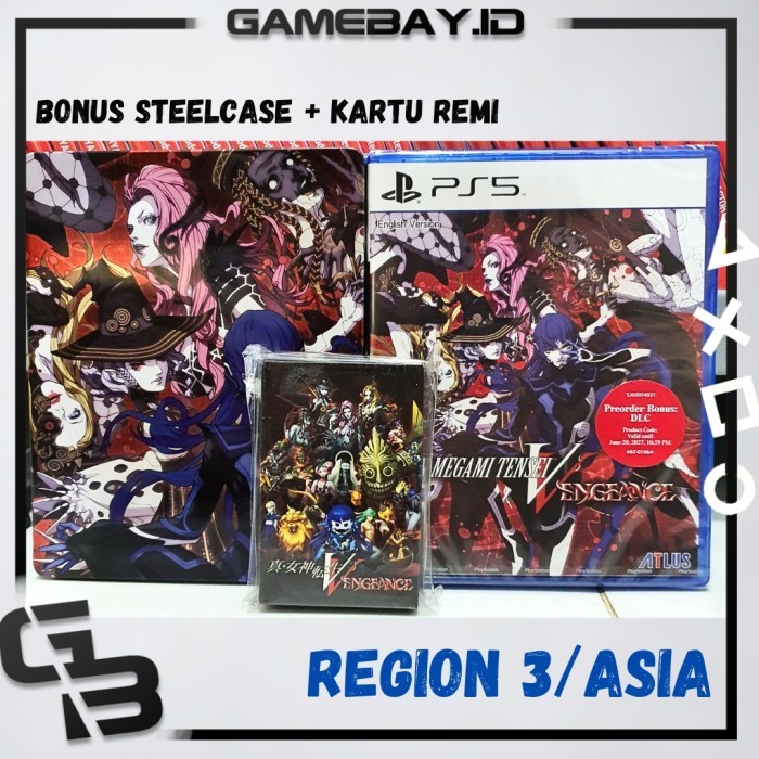 Shin Megami Tensei V : Vengeance – PS5 – Neuf Sous Blister