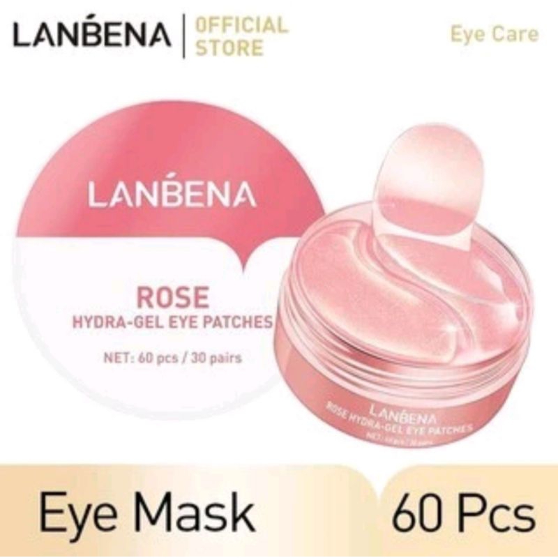 Jual LANBENA Eye Patches / Masker Mata Mencerahkan dan Menghilangkan
