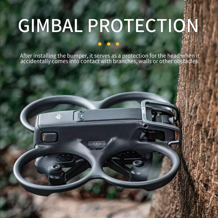 Startrc lens protection bumper aluminum alloy for dji avata 2