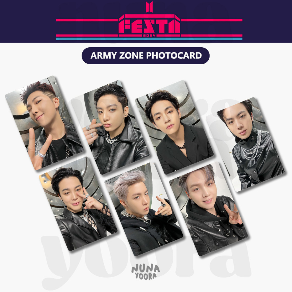 Jual BTS ARMY ZONE PHOTOCARD FESTA 2024 | Shopee Indonesia
