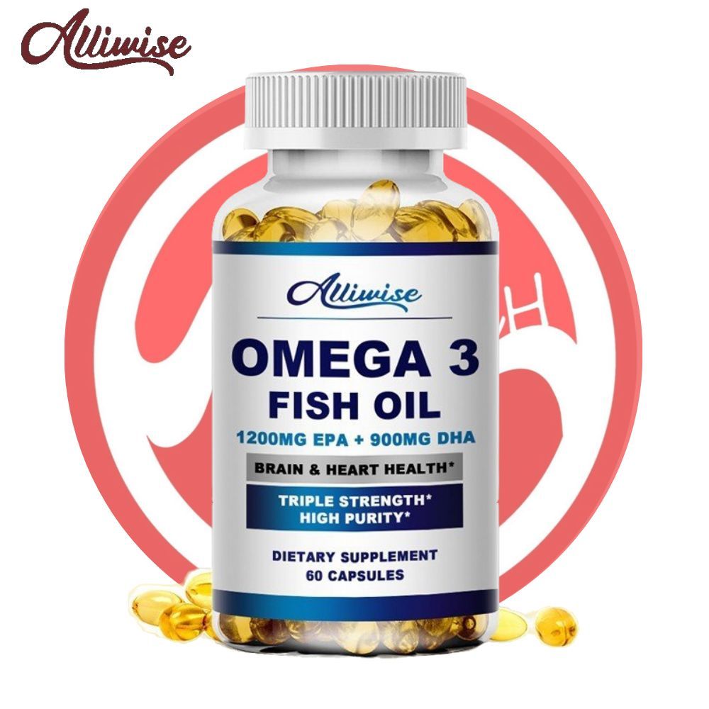 Jual Alliwise Kapsul Minyak Ikan Omega 3 Minyak Hati Ikan Kod ...