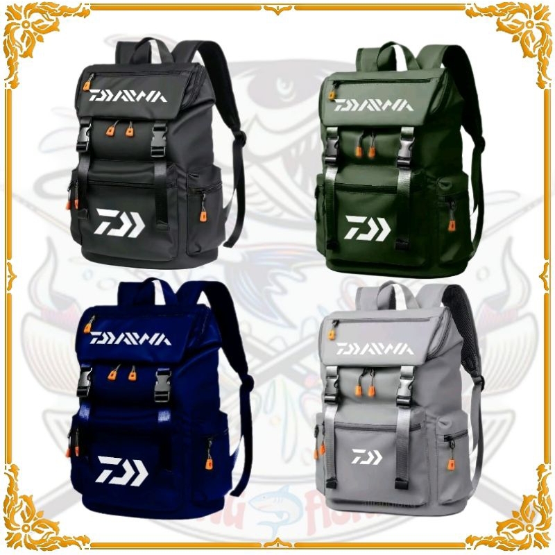 Jual Tas ransel motif mancing daiwa | Shopee Indonesia