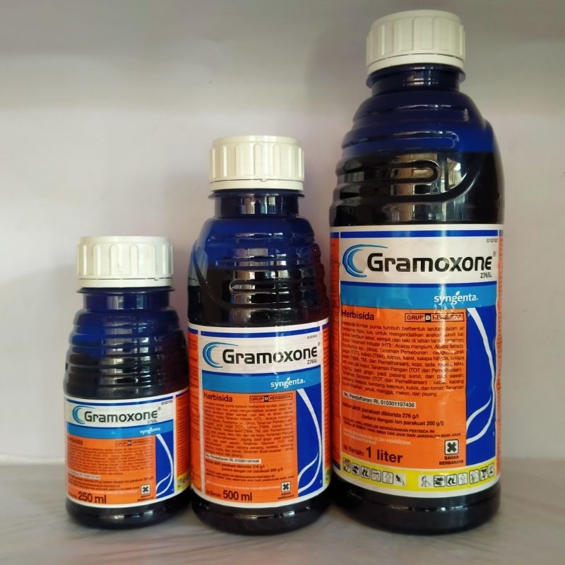 Jual GRAMOXONE 276 SL / HERBISIDA GRAMAXONE / RACUN RUMPUT / OBAT ...