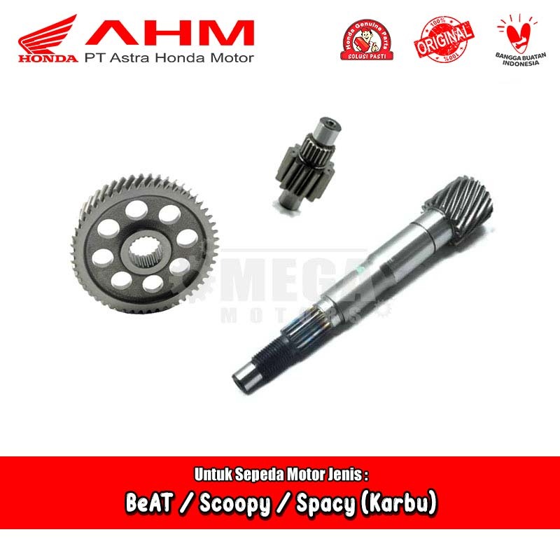 Jual Gear Rasio Mesin As Pulley Besar Kecil Honda BeAT Scoopy Spacy ...