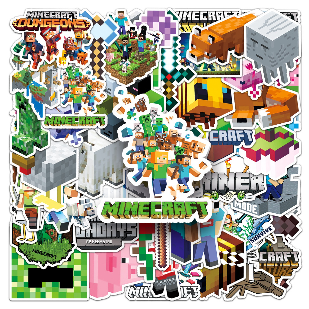 Jual Sticker Pack vinyl isi 50 pcs | anti air varian STICKER GAME ...