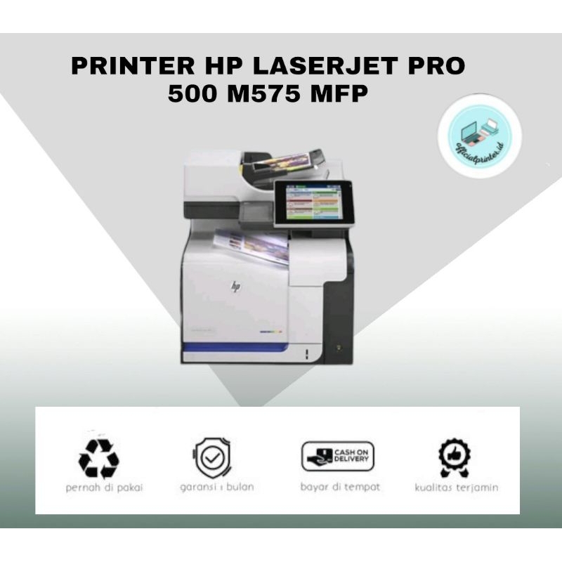 Jual Printer Hp Laserjet 500 Color Mfp M575 Print Scan Copy Kaca F4 Shopee Indonesia 6141