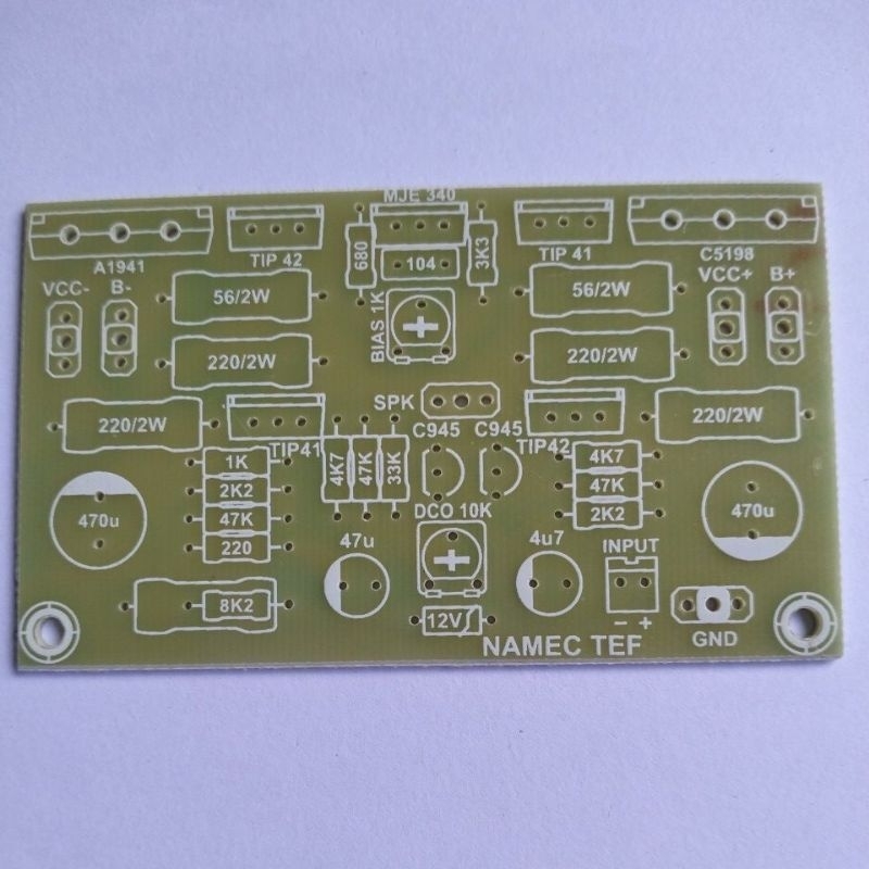 Jual PCB power namec Teff bias servo FBR | Shopee Indonesia