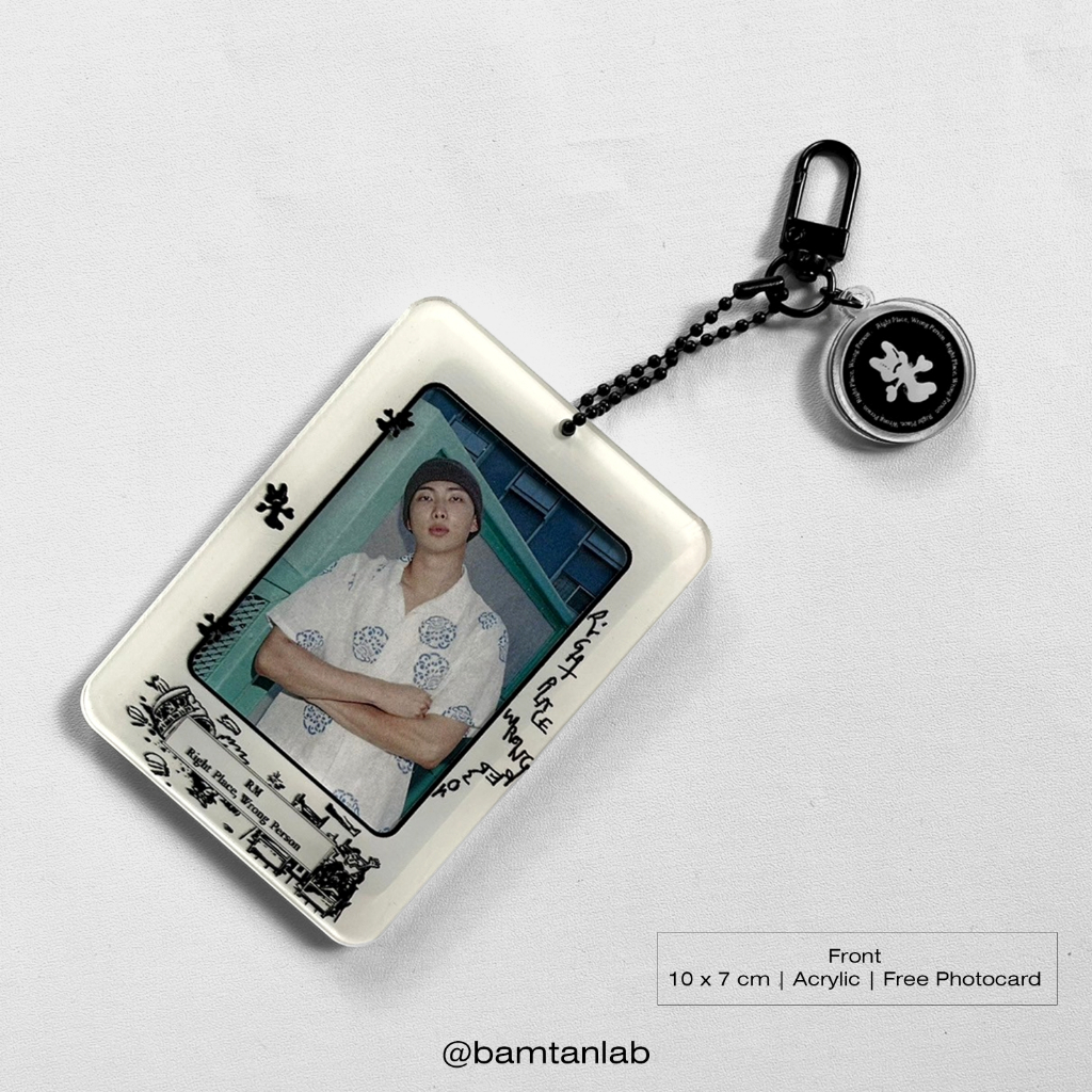 Jual [PRE-ORDER] RM ‘RPWP’ Photocard Holder (designed by @bamtanlab ...