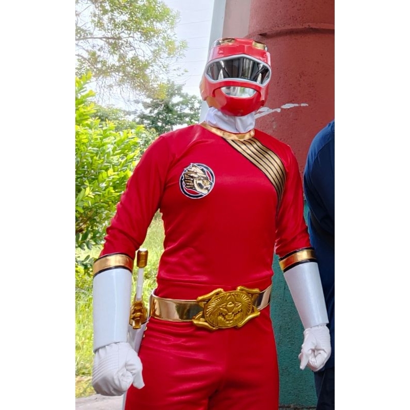 Jual Kostum Koleksi pribadi Gao Red dari series Gaoranger | Shopee ...