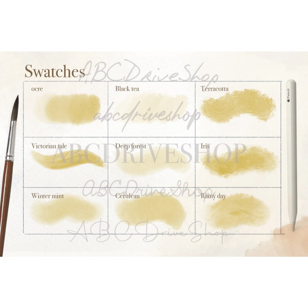 Jual Procreate Brush - Watercolor Tale Brushes | Shopee Indonesia