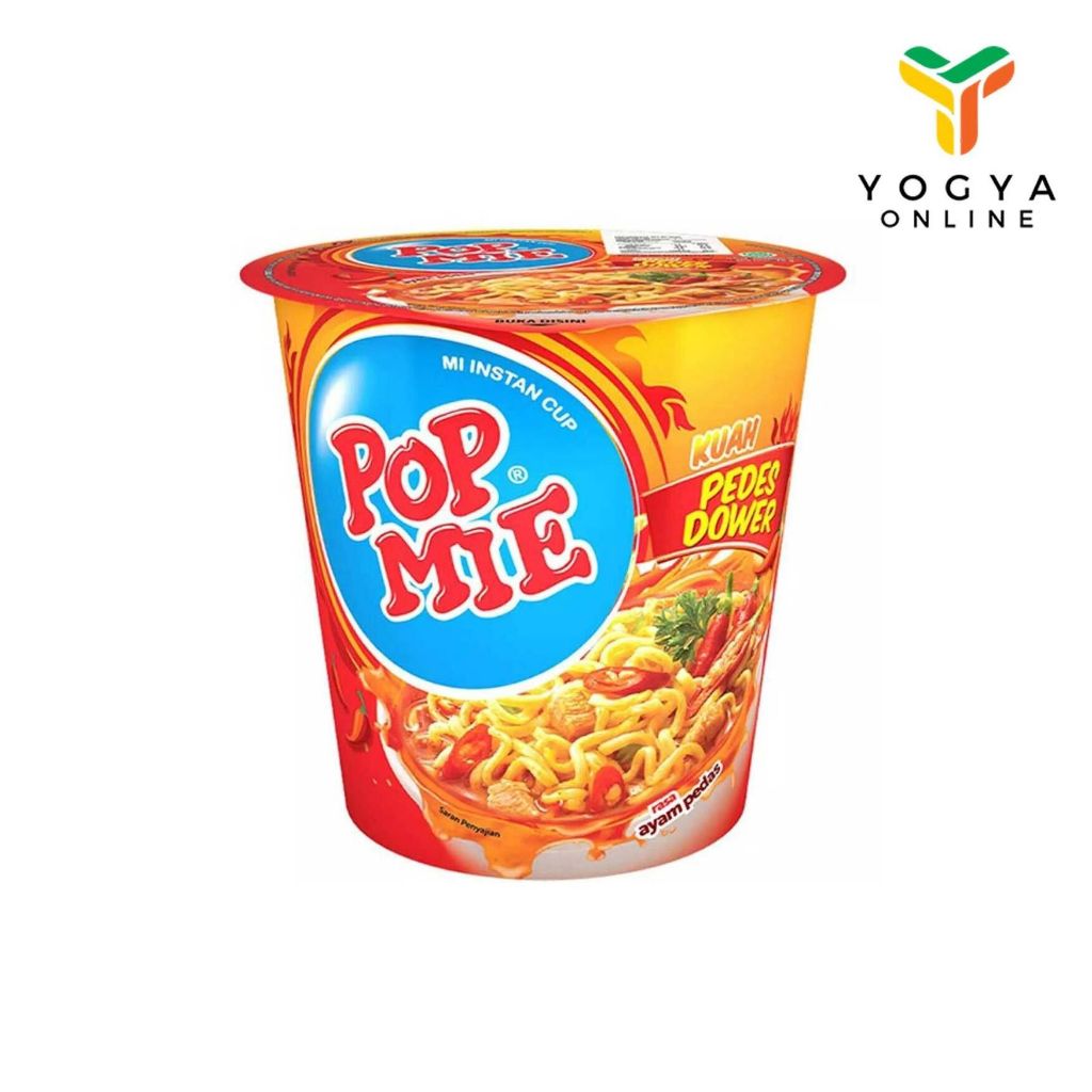 Jual Indomie Pop Mie Dower Ayam Pedas 75 G | Shopee Indonesia