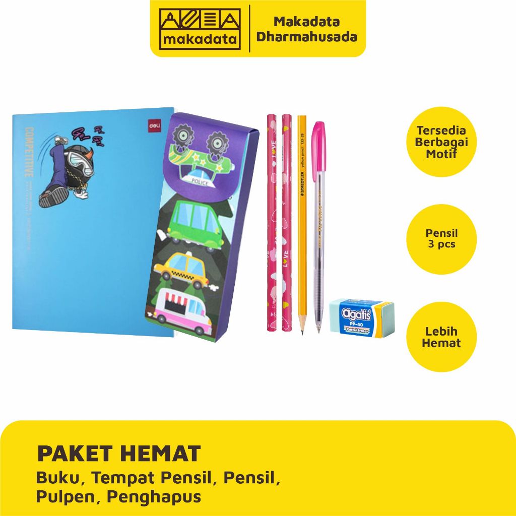 Jual PAKET HEMAT ALAT TULIS SEKOLAH DAN BUKU TULIS | Shopee Indonesia