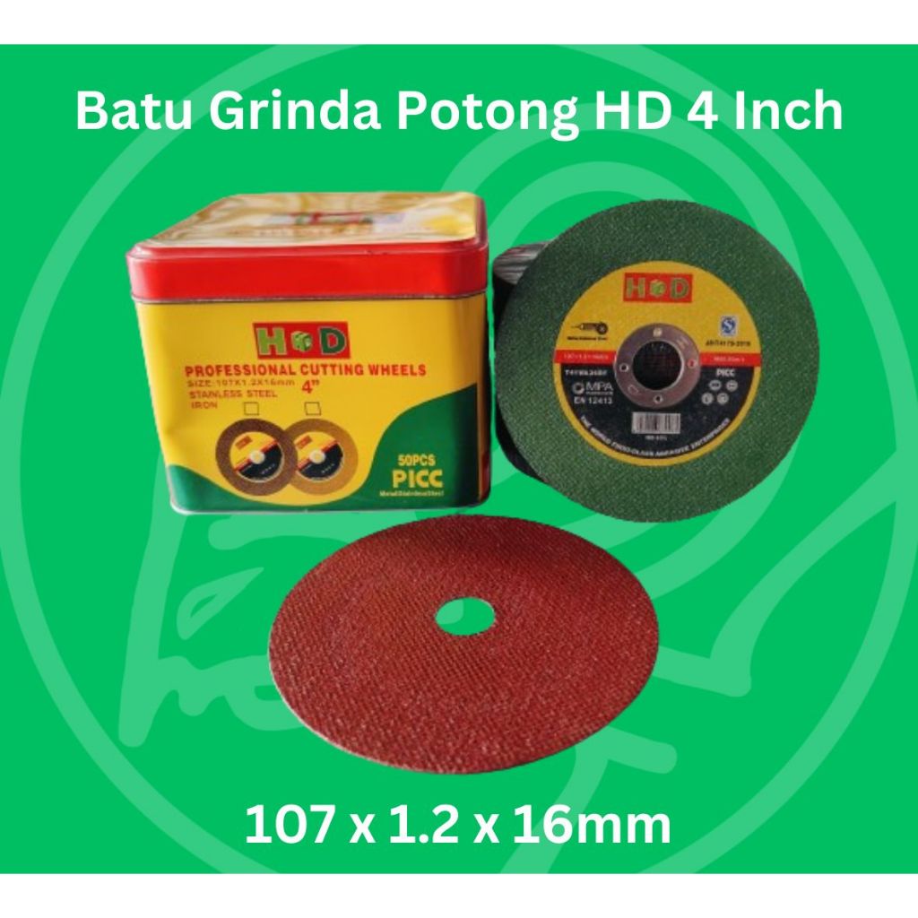 Jual Batu Gerinda HD 4 inch batu cutting HD bukan Batu gerinda WD 4 ...