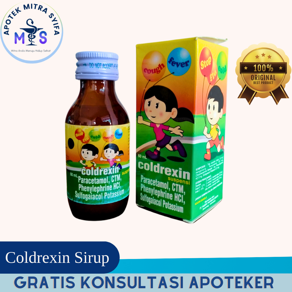 Jual Coldrexin Demam Flu Sirup 60mL | Shopee Indonesia