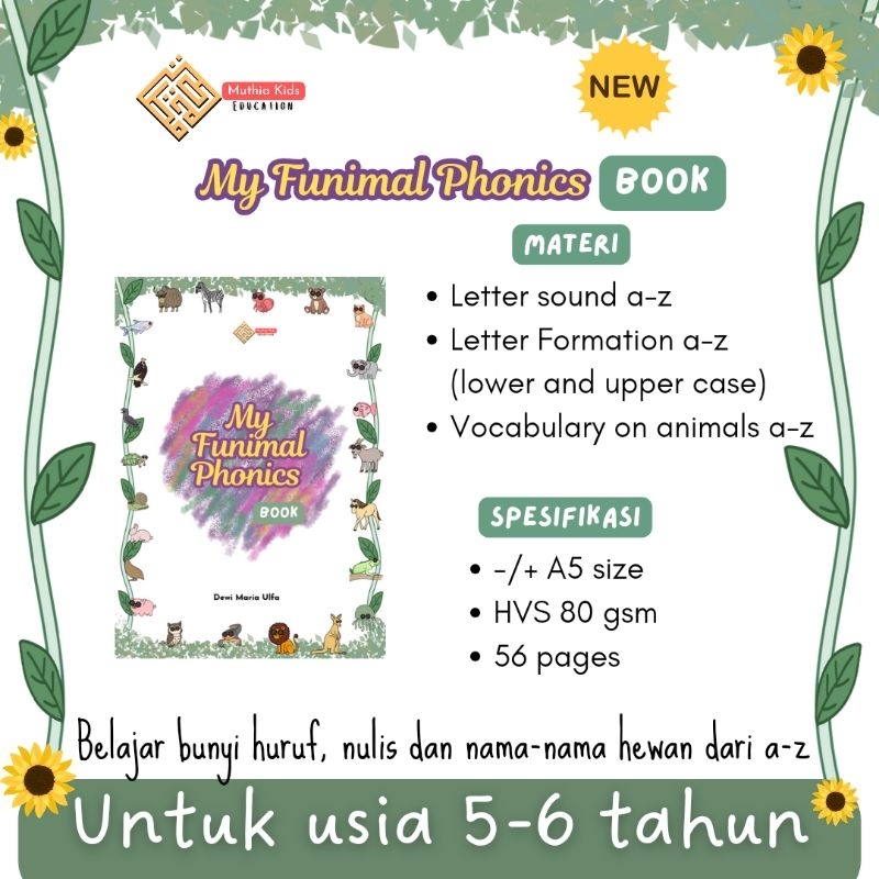 Jual My Funimal Phonics Book | Shopee Indonesia