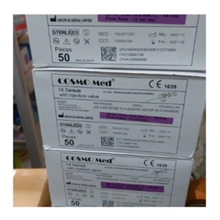 Jual IV Catheter/ Abbocath No. 26 G Merk Cosmo (Type Wing Port) Per Box ...