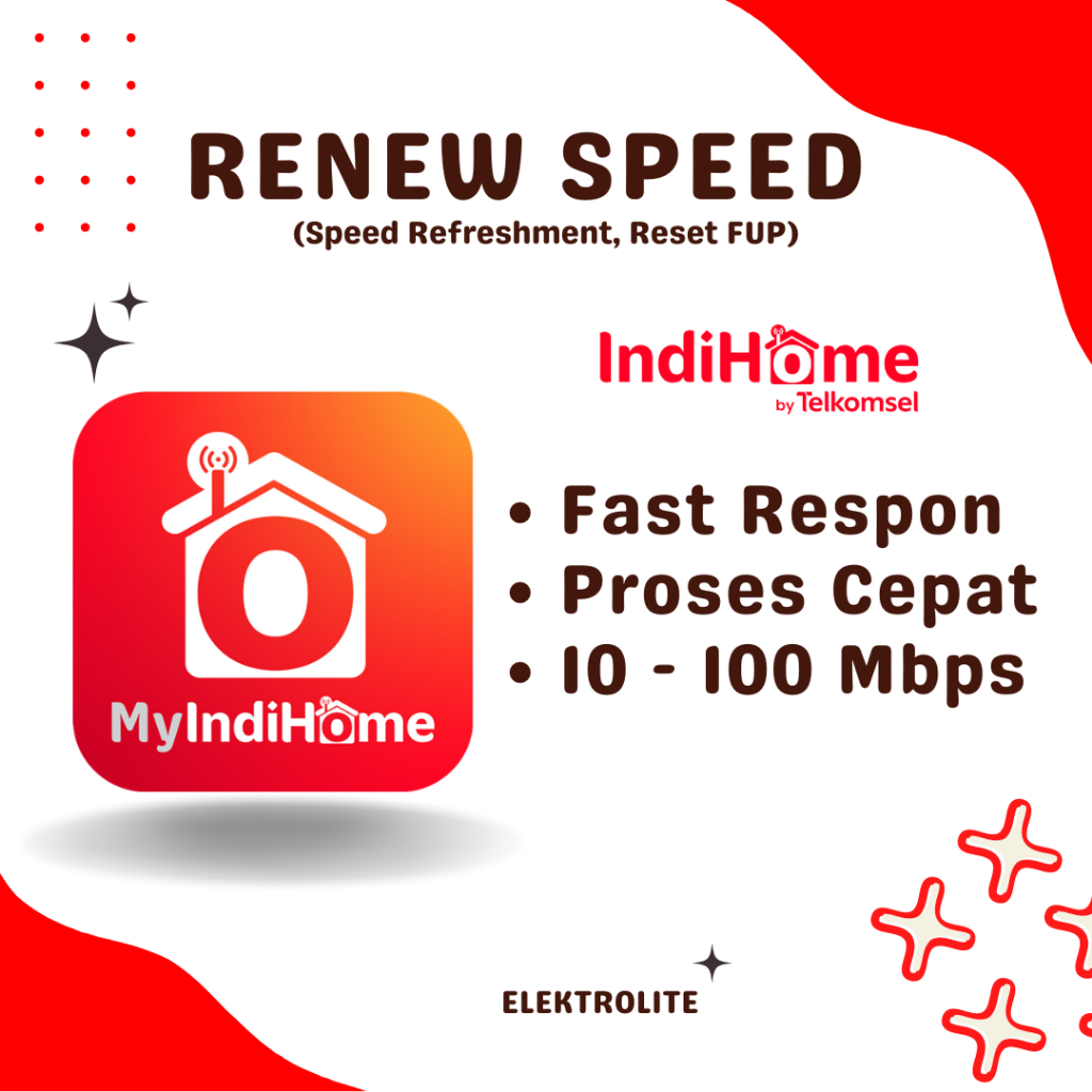 Jual RENEW SPEED | RENEW FUP | RESET FUP INDIHOME | SPEED REFRESHMENT ...