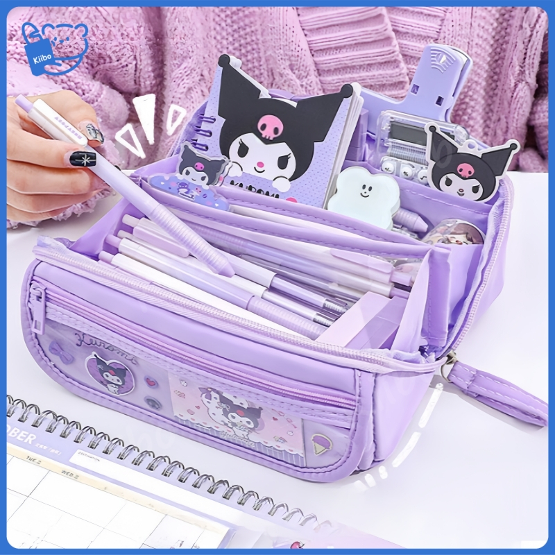 Jual Sanrio Tempat Pensil Cinnamoroll Baru Anime My Melody Kuromi ...