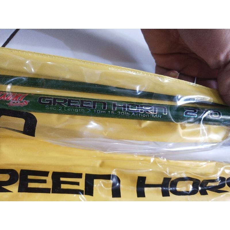 Jual joran exori green horn 165cm 180cm 210cm | Shopee Indonesia