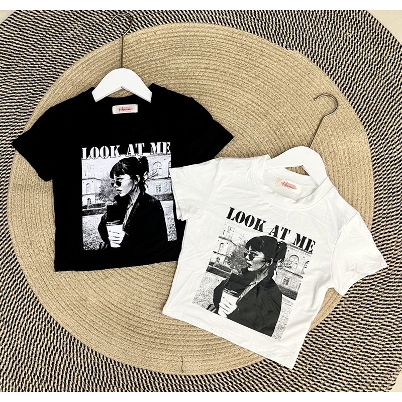 Look at You Lookin' at Me Crop Top Tee