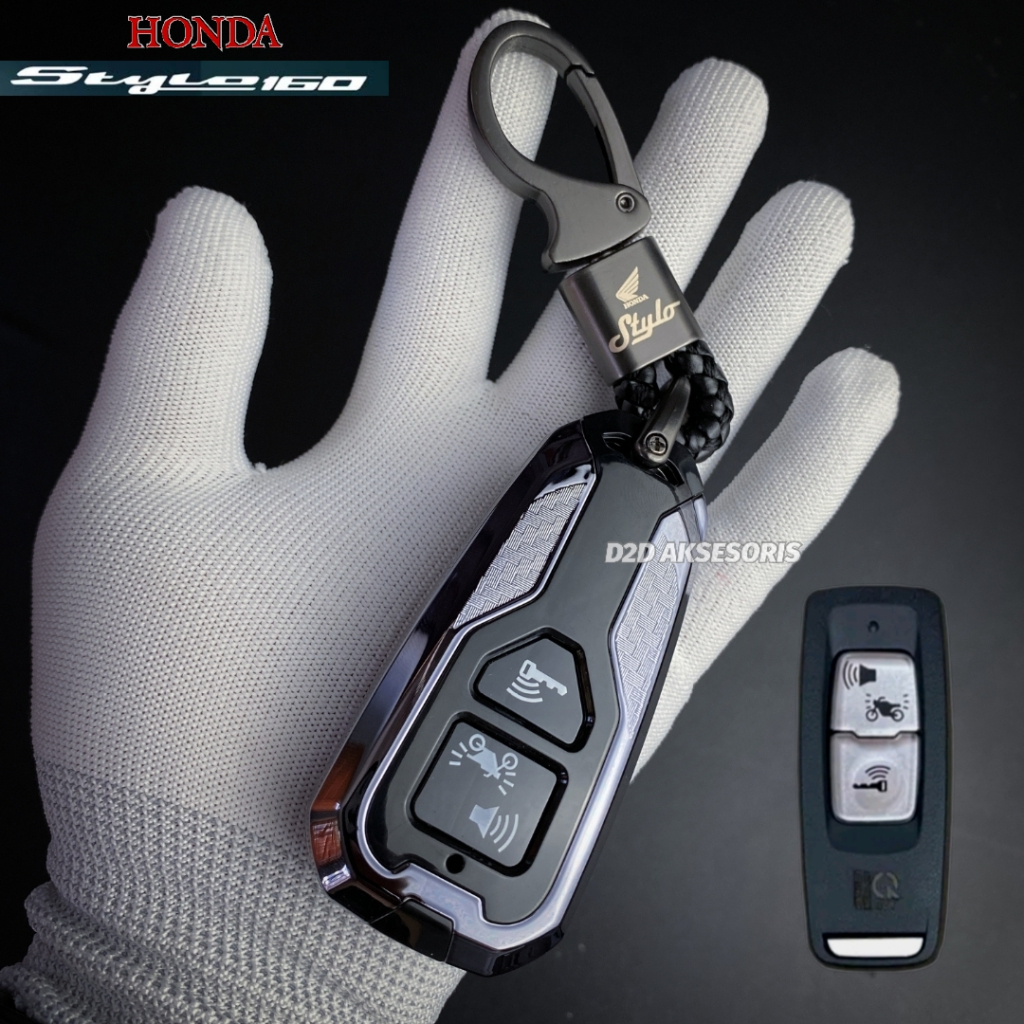 Jual Gantungan kunci casing cover CASE SILVER remote keyless motor ...