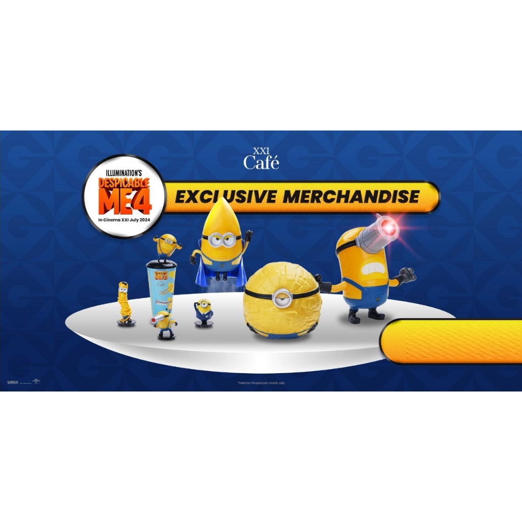 Jual Collectible Mega Minion Jerry Popcorn Bucket Tumbler Cup XXI McDonalds McD Merchandise