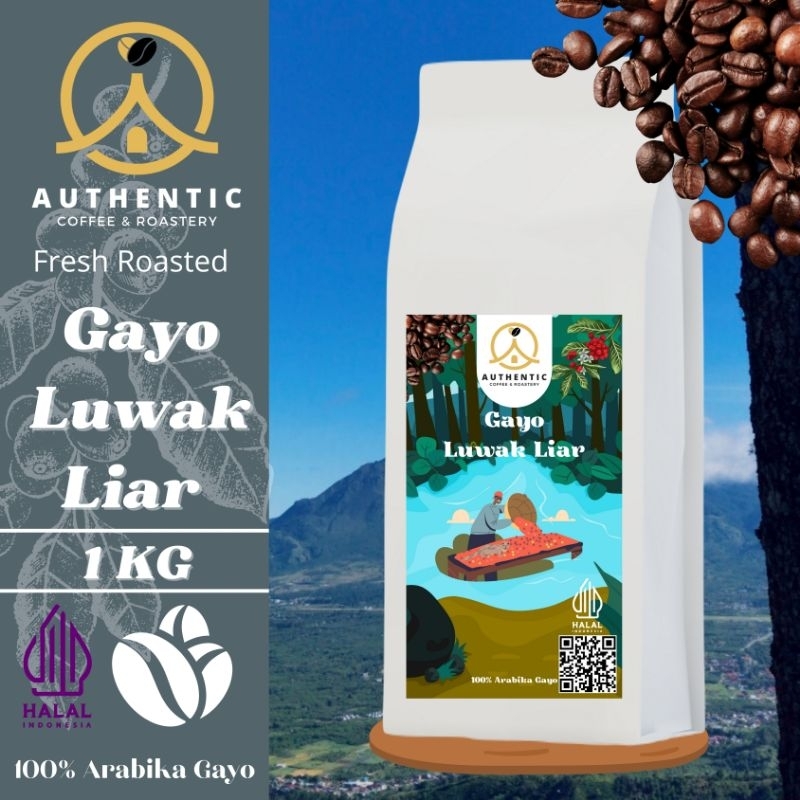 Jual Kopi Arabika Gayo Luwak Liar 1 Kg Roasted Beanbubuk Kopi Shopee Indonesia 