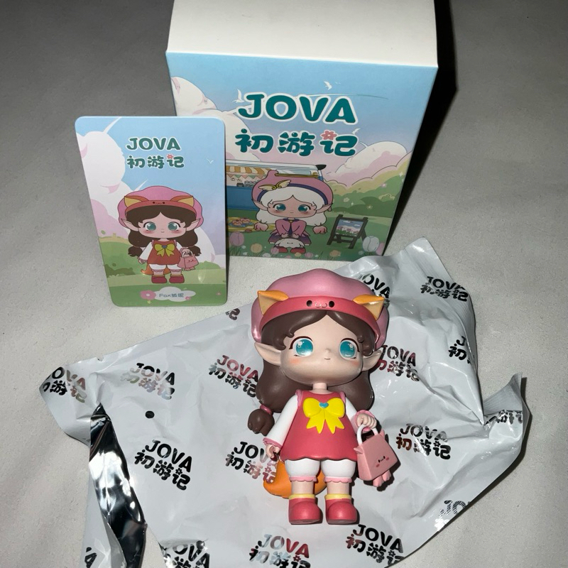 Jual fox - blind box jova initial travel trip journey series NEW ...