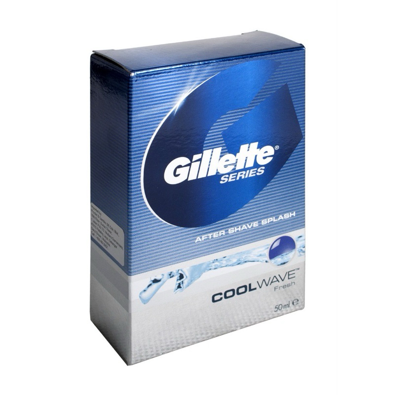 Jual GILLETTE AFTER SHAVE SPLASH 50ML - COOL WAVE | Shopee Indonesia