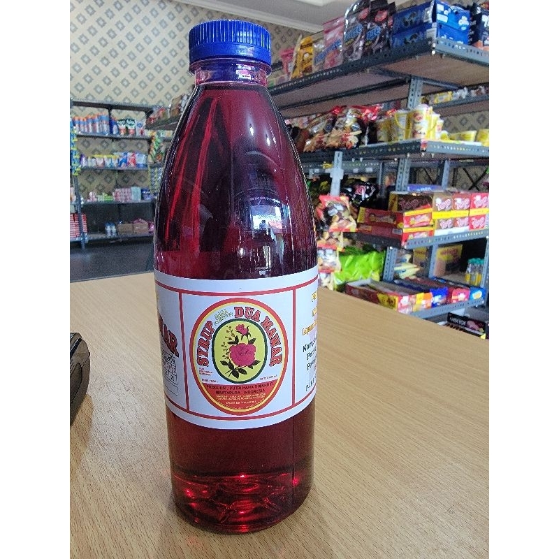 Jual sirup mawar 600ml/satrup mawar 600ml dan 330 ml, sirup manis ...