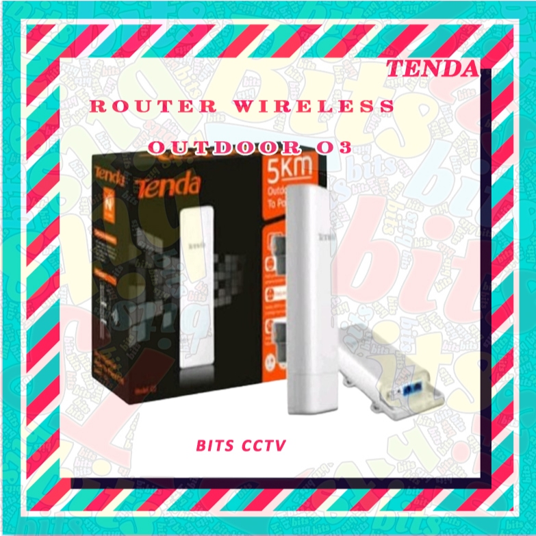 Jual Router Wireless Tenda 03 5Km Outdoor point to point cpe tenda 03 ...