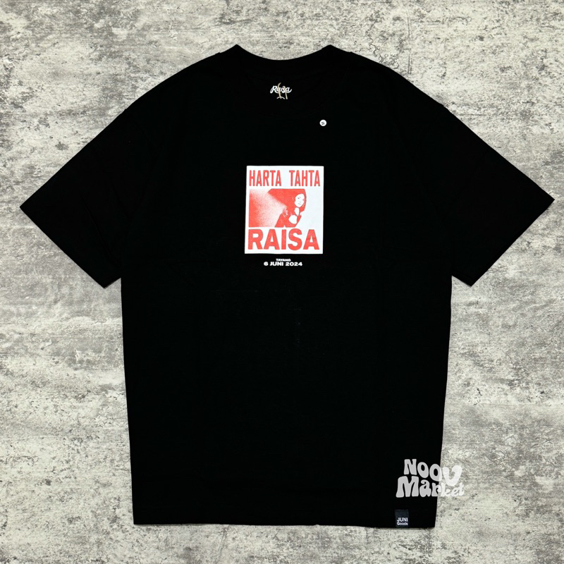 Jual Raisa - Harta Tahta Raisa Vector Tshirt - Black | Original ...