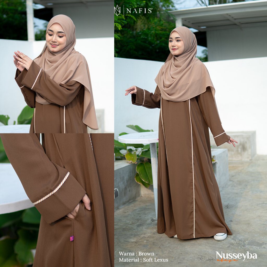 Jual NAFIS Gamis Nusseyba Bahan Soft Lexus JILBAB DI JUAL TERPISAH ...