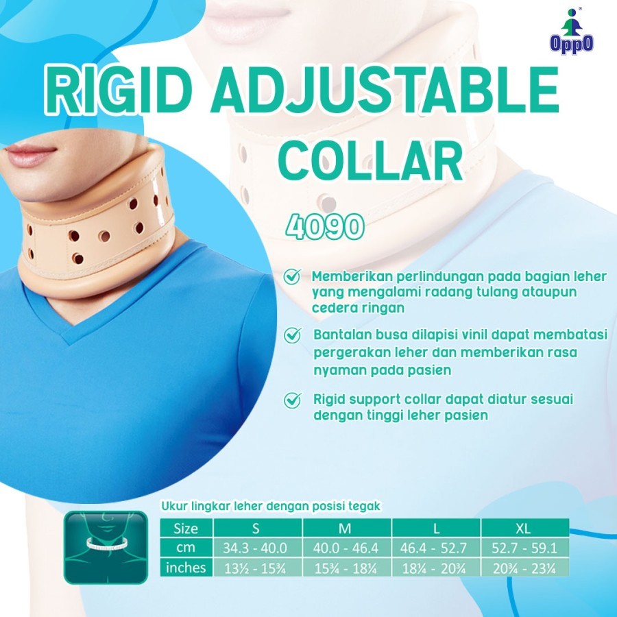 Jual rigid adjustable collar 4090 penyangga | Shopee Indonesia