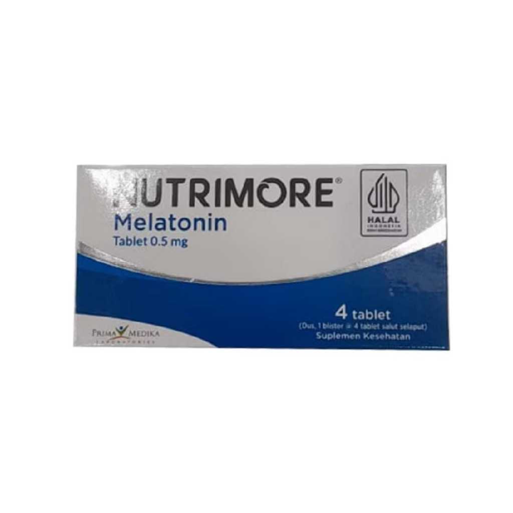 Jual NUTRIMORE MELATONIN 1 BLISTER @4 TABLET / SUPLEMEN KESEHATAN ...