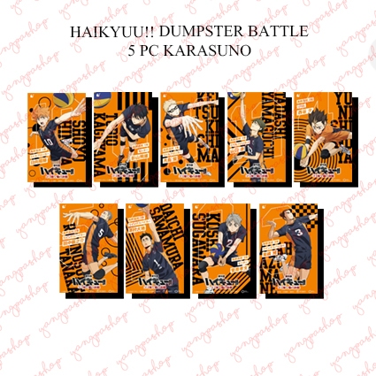 Jual HAIKYUU!! THE DUMPSTER BATTLE MOVIE COLLECTIBLE TICKET FANMADE ...