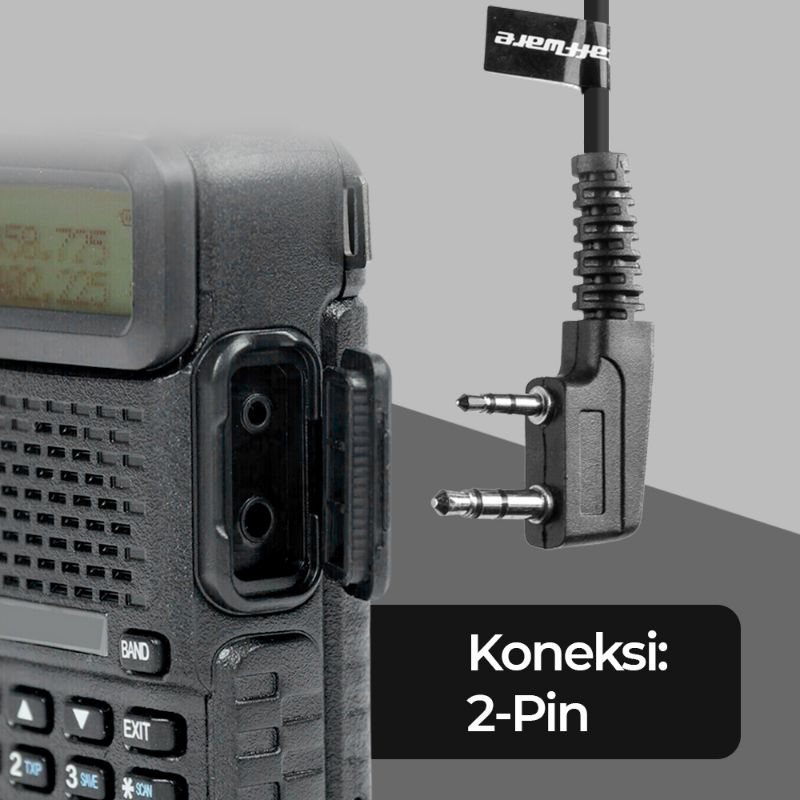 Jual Headset - earphone - Headset Ht - walkie talkie ht FBI Style tipe ...