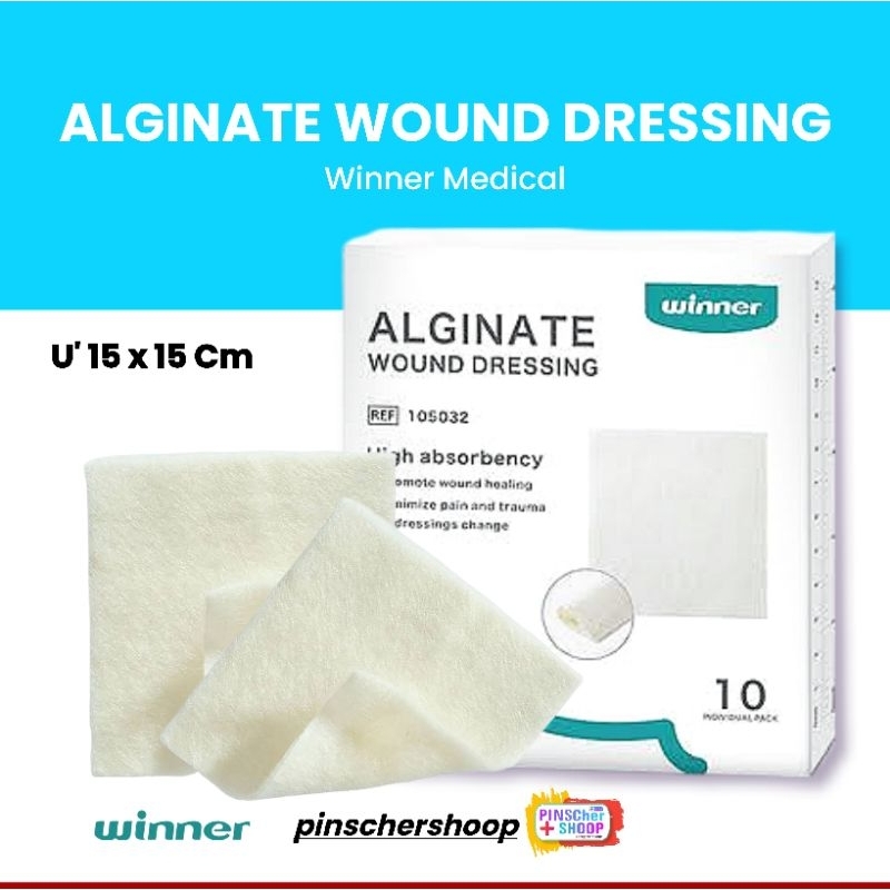 Jual Winner Alginate Dressing Calcium 15 x 15 Cm - Pcs | Shopee Indonesia