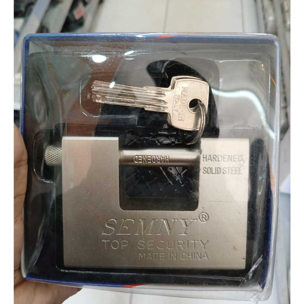 Jual Gembok Ruko, Gembok Rumah 94MM Anti Maling Anti Potong | Shopee ...