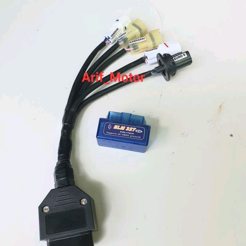Jual Socket Adaptor Obd2 Obd 2 Scaner Paket 5 Soket, 6in 1 | Shopee ...